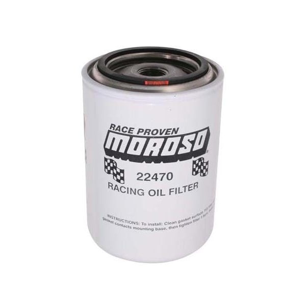 Moroso OIL FILTER, FRD/MPR, RACING 22470